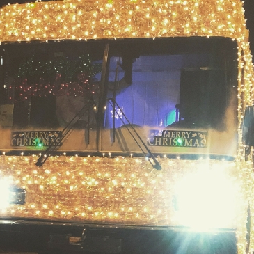 City Bus Christmas Lights